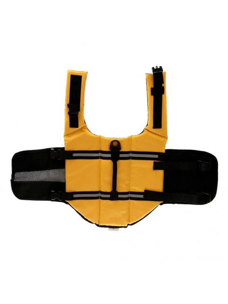 Dog Life Jacket Adjustable Dog Lifevest Swimsuit Safety Vest Apparel Lifesaver Preserver Coat for Small Medium Large Puppy with Handle Reflective for Swimming and Boating Animals & Pet Supplies > Pet Supplies > Dog Supplies > Dog Apparel Naturalour   