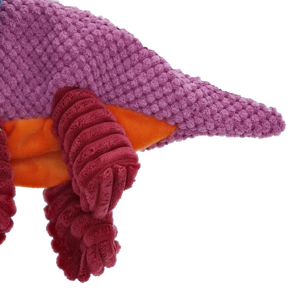 Play 365 Dog Toys Jurassic Flatties Triceratops Purple Large Animals & Pet Supplies > Pet Supplies > Dog Supplies > Dog Toys McCann Pet Group   