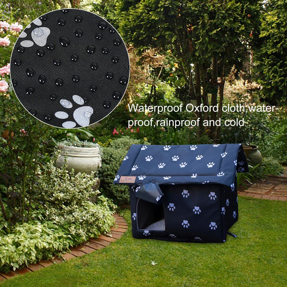 IMSHIE Outdoor Cat House for Winter outside Feral Cat Shelter Weatherproof Cat Bed Dog House for Small Dogs Warm Pet House for Indoor Outdoor Diplomatic Animals & Pet Supplies > Pet Supplies > Dog Supplies > Dog Houses IMSHIE   