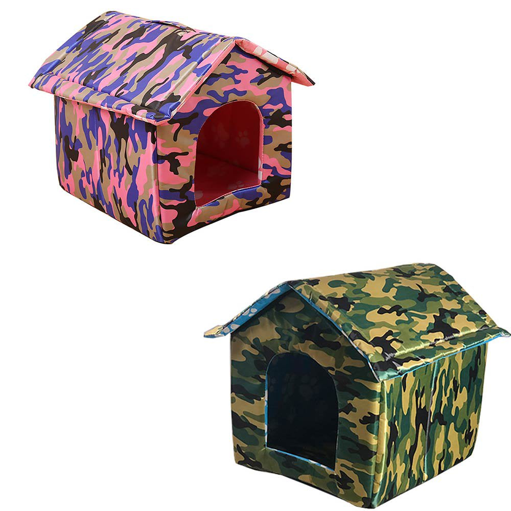 Waterproof Cat House Dog House Outdoor Rainproof Dog House Cat House Pet Supplies Animals & Pet Supplies > Pet Supplies > Dog Supplies > Dog Houses Lemonbest   
