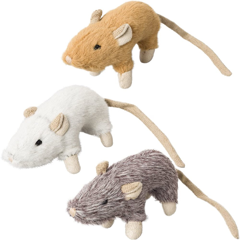 Ethical Products EP52082 4 In. House Mouse Helen Catnip - Assorted Animals & Pet Supplies > Pet Supplies > Cat Supplies > Cat Toys Ethical Products   