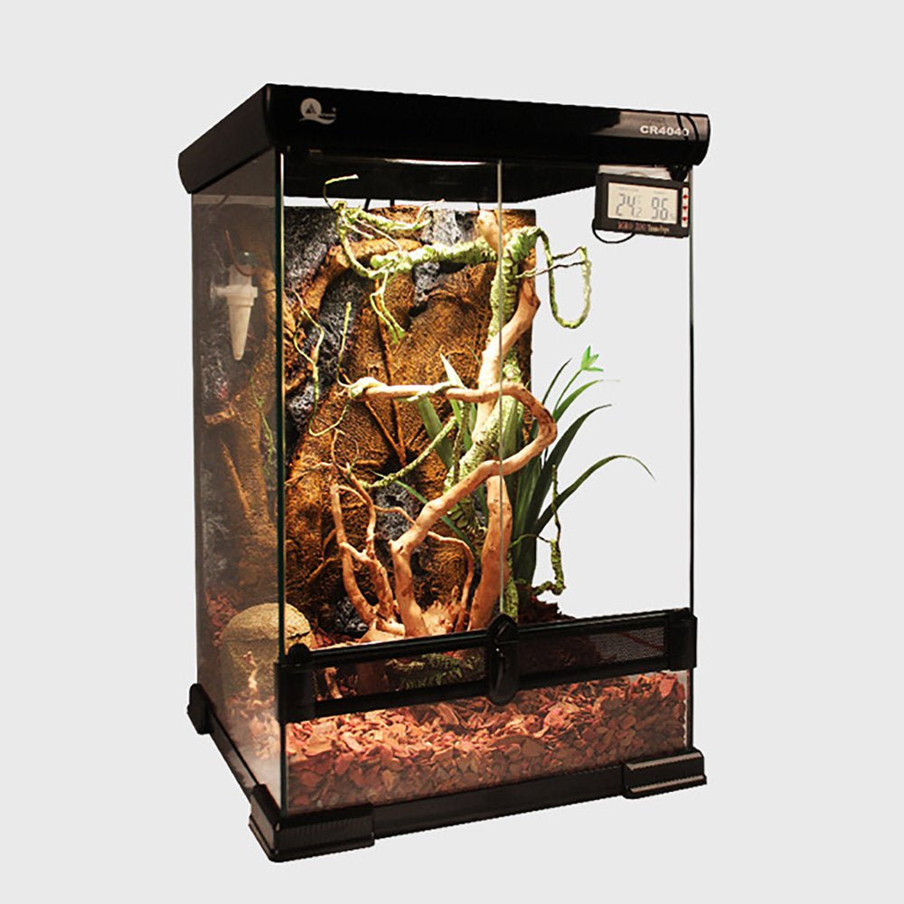 Okwish Flexible Plastic Plant Simulation Rattan Reptile Plants Climbing Vine Bendable Amphibian Geckos Pet Habitat Decoration
