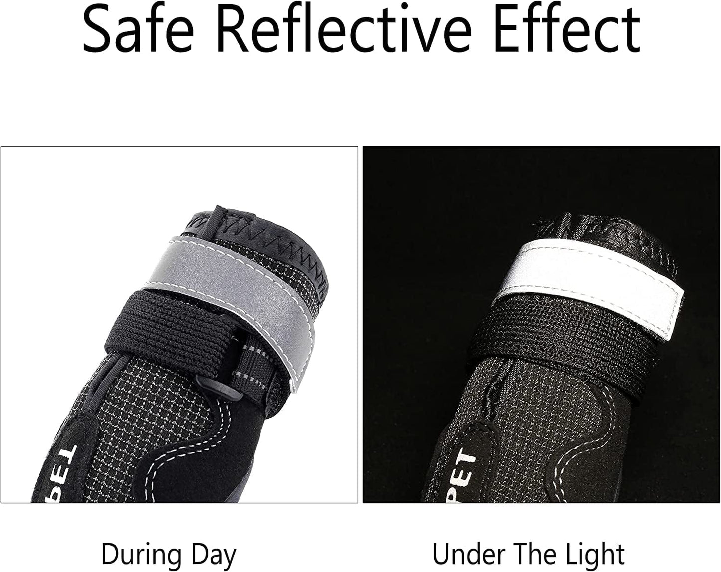 Filhome Dog Rain Boots Shoes Waterproof Dog Hiking Snow Boots Best Winter Dog Boots with Reflective & Adjustable Straps Rugged Anti-Slip Sole for Small Medium Large Dog Pet Puppy Outdoor Use Animals & Pet Supplies > Pet Supplies > Dog Supplies > Dog Apparel Timwaygo   