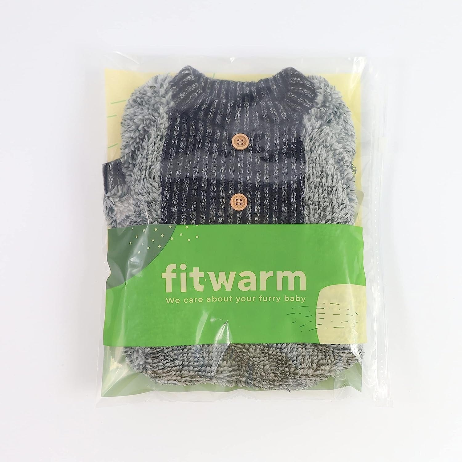 Fitwarm Fuzzy Velvet Thermal Pet Clothes for Dog Pajamas PJS Coat Jumpsuit Small Animals & Pet Supplies > Pet Supplies > Dog Supplies > Dog Apparel Fitwarm   