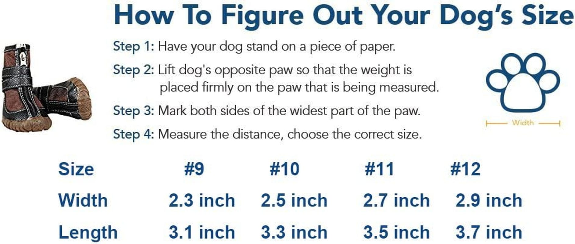 Fladorepet Large Big Dog PU Leather Sport Shoes Winter Waterproof Pet Dog Puppy Martin Boots Non-Slip Pitbull Golden Retriever Rain Shoes (12（2.9X3.7Inch）(Pack of 4), Brown) Animals & Pet Supplies > Pet Supplies > Dog Supplies > Dog Apparel FLAdorepet   