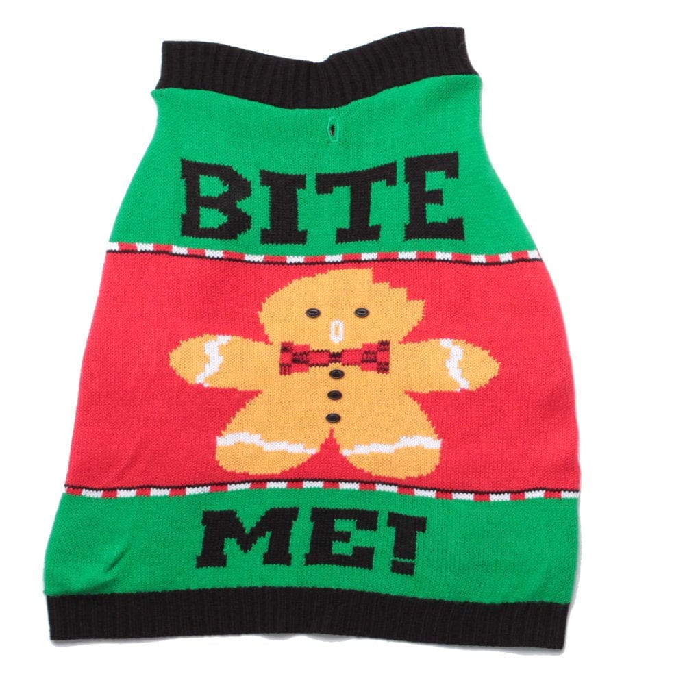 #Followme Dog Sweaters Clothes for Dogs 6834-327-XXXL (Bite Me, Dog Large)