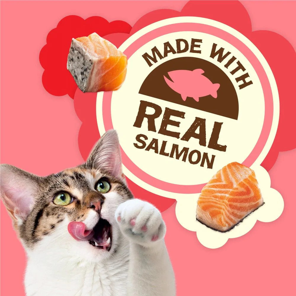 Friskies Natural Cat Treats, Party Mix Natural Yums with Real Salmon and Vitamins, Minerals & Nutrients, 2.1 Oz. Pouch Animals & Pet Supplies > Pet Supplies > Cat Supplies > Cat Treats Nestlé Purina PetCare Company   