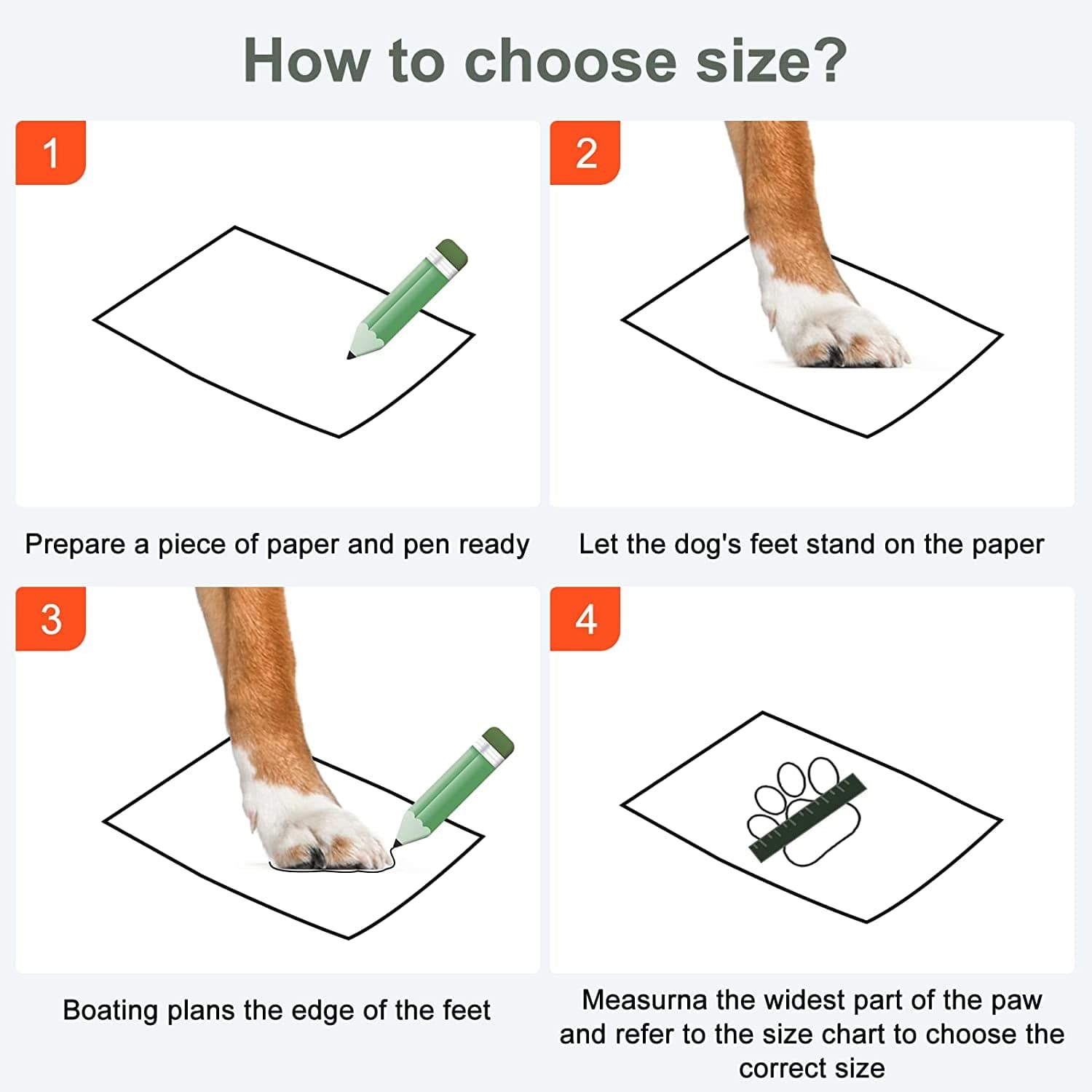 FURTIME Dog Shoes Paw Protectors for Small Medium Large Dogs Boots with Reflective Strips Rugged Anti-Slip Rubber Sole for Outdoor Walking Winter Snow 4Pcs/Set Animals & Pet Supplies > Pet Supplies > Dog Supplies > Dog Apparel FURTIME   