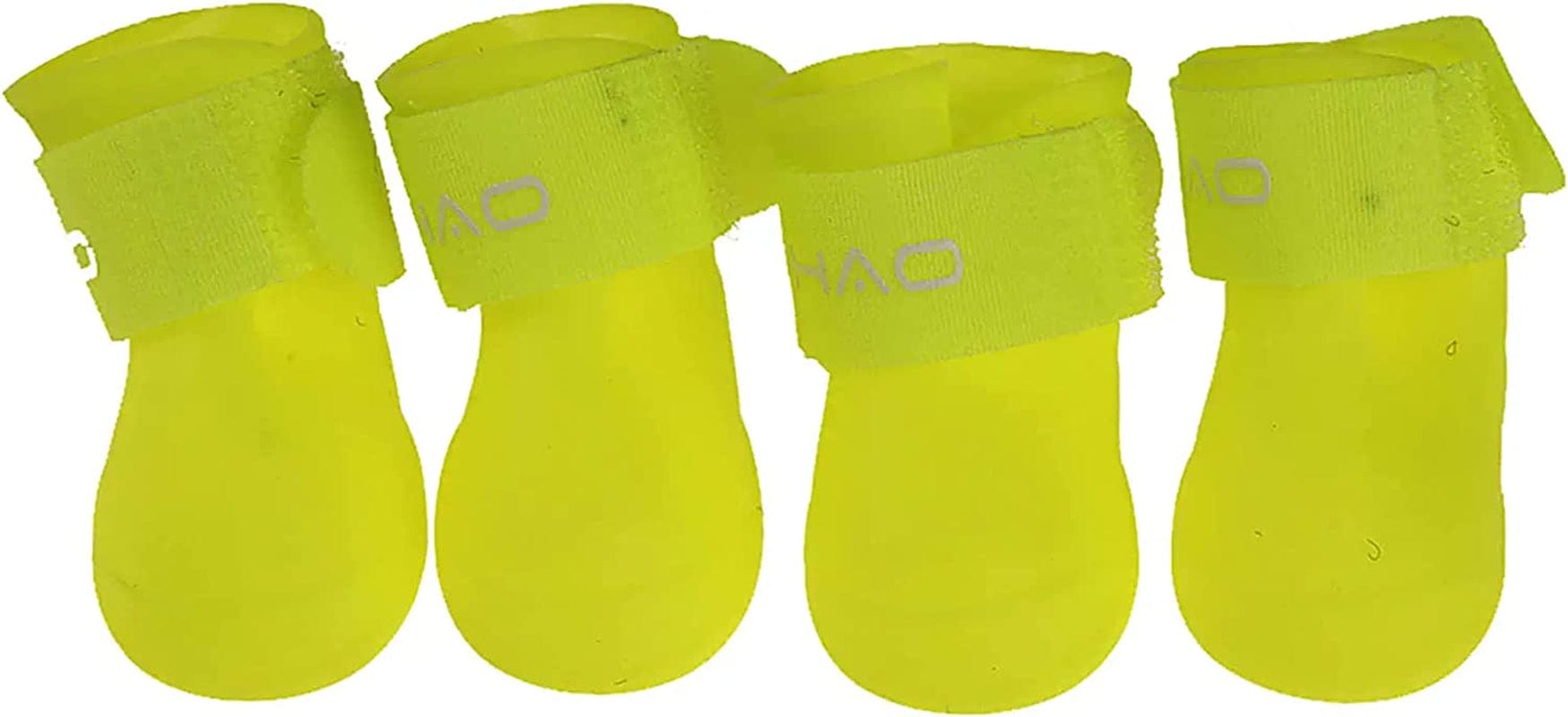 Gabefish Waterproof Silicone Dogs Rain Boots, Rainy Days Shoes for Dogs, Outdoor Puppy Paw Protector with Straps Black 2X-Large Animals & Pet Supplies > Pet Supplies > Dog Supplies > Dog Apparel GabeFish Yellow XX-Large 