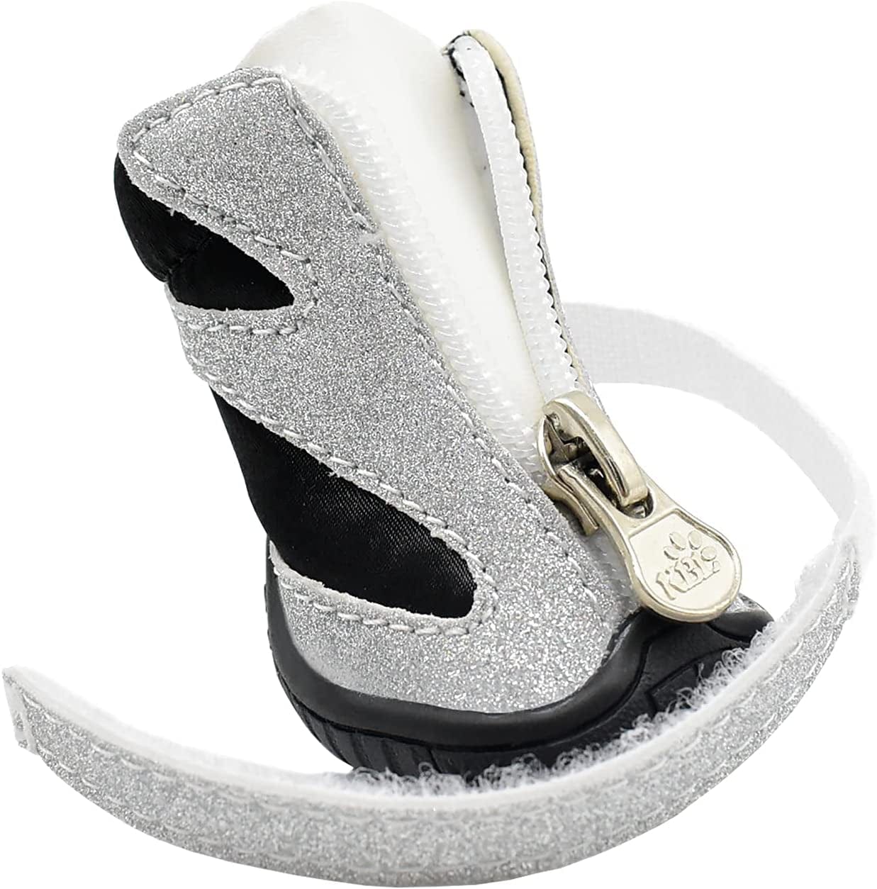 GKYZBB Silver Dog Booties Non-Slip Wear-Resistant Sports Dog Boots & Paw Protectors,Dog Shoe That Reflect Light at Night,Dog Shoes Suitable for Medium and Small Dogs (5) Animals & Pet Supplies > Pet Supplies > Dog Supplies > Dog Apparel GKYZBB   