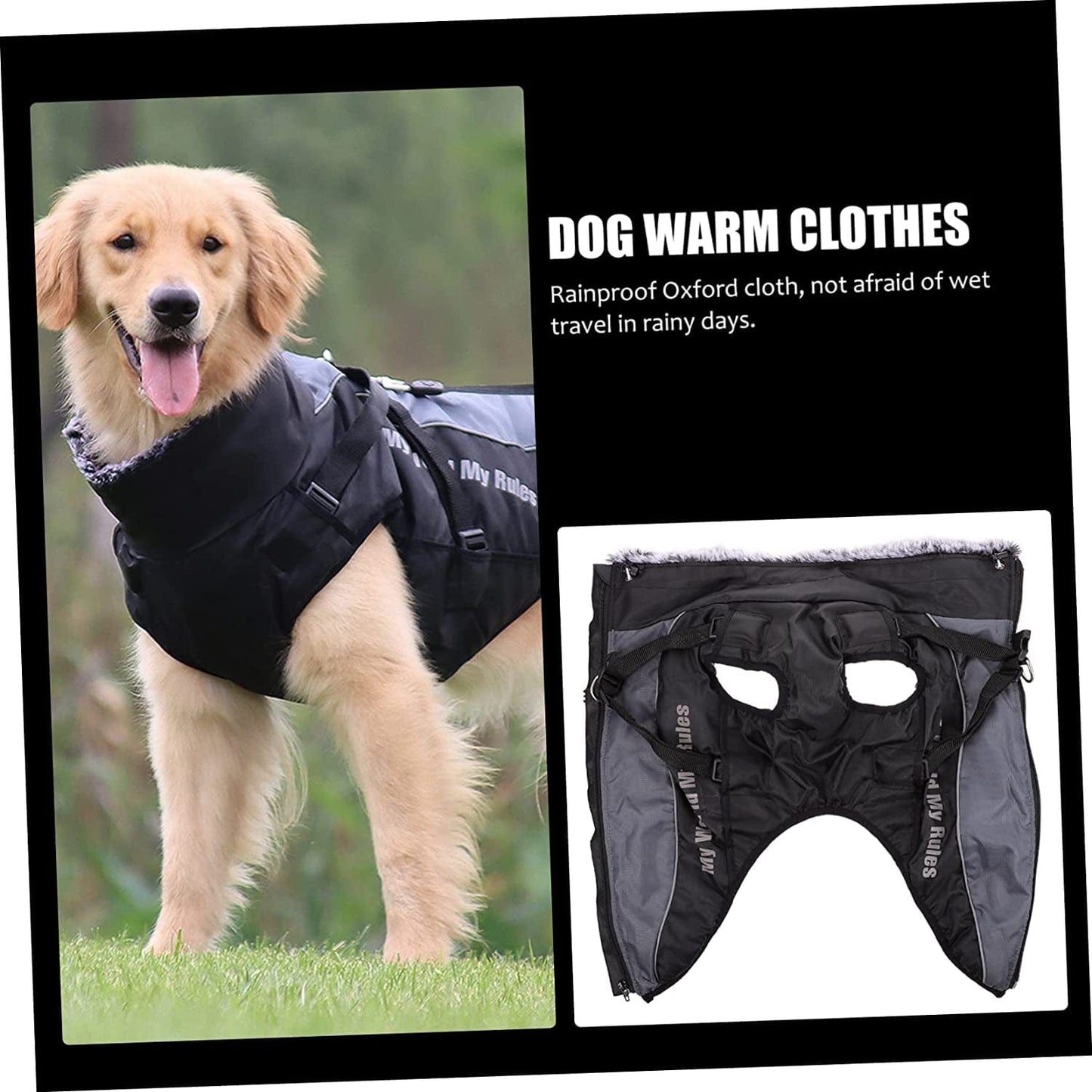 GLSTOY 1Pc Pet Jacket Heat up Jacket Female Dog Clothes Heated Vest Warm Dog Coat Female Dog Shirt Dog Winter Coat Animal Apparel Dog Coat Animal Clothes Heating Puppy Silk Floss Animals & Pet Supplies > Pet Supplies > Dog Supplies > Dog Apparel GLSTOY   