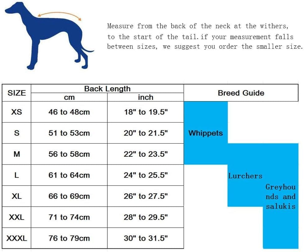 Greyhound Lurcher Winter Coat, Whippet Jacket with Padded Fleece, Waterproof Dog Snowsuit with Adjustable Bands and High Reflective Be Safety - Red - Medium Animals & Pet Supplies > Pet Supplies > Dog Supplies > Dog Apparel Morezi   