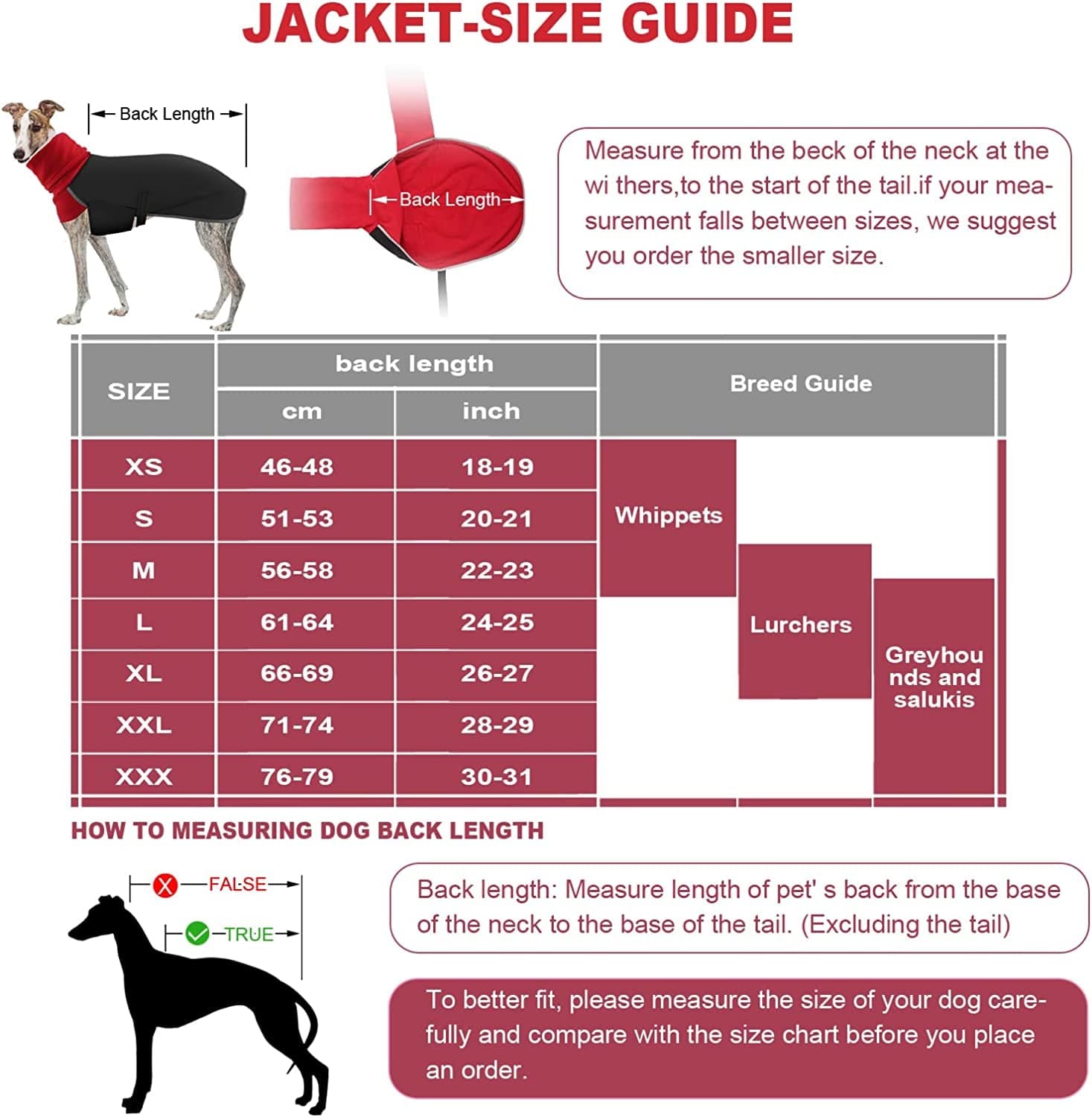 Greyhound Winter Coat, Dog Jacket Waterproof, Greyhound Coat with Harness Hole, Waterproof Dog Coats, Dog Jumper Jacket, Whippet Raincoat, Outdoor Dog Apparel for Whippet Lurcher Salukis (S, Black) Animals & Pet Supplies > Pet Supplies > Dog Supplies > Dog Apparel GZDDG   