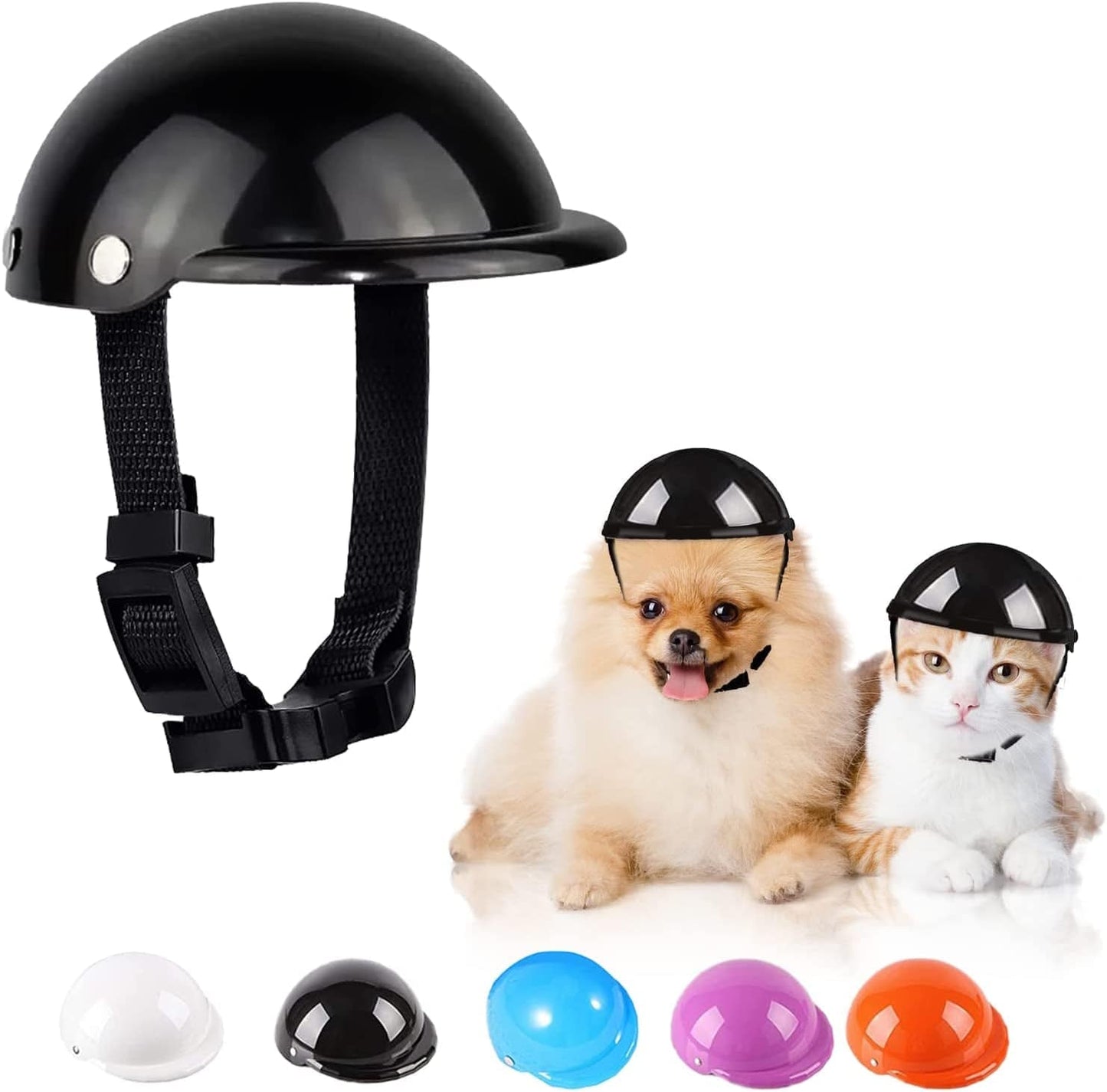 Dog with sale bike helmet