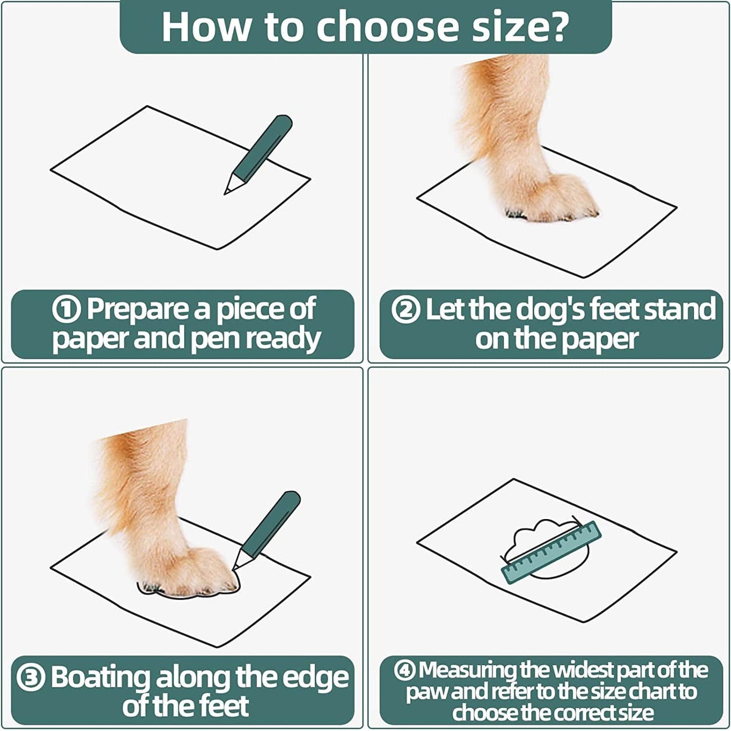 Hcpet 2PCS Dog Boots for Hot Pavement Breathable Dog Shoes for Medium Large Dogs, Anti-Slip Puppy Booties Paw Protector with Reflective Straps Animals & Pet Supplies > Pet Supplies > Dog Supplies > Dog Apparel Hcpet   