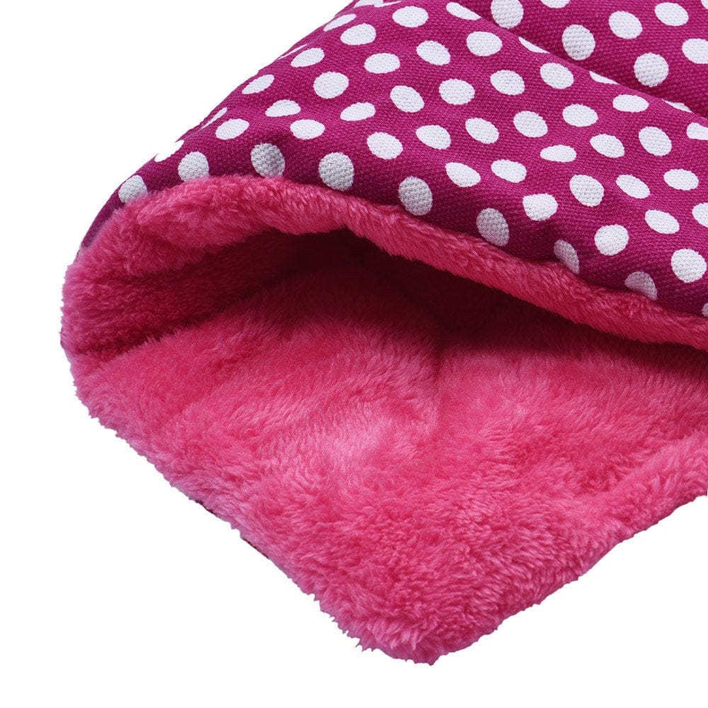 〖Hellobye〗Dog Blanket Pet Cushion Dog Cat Bed Soft Warm Sleep Mat Hot Pink Animals & Pet Supplies > Pet Supplies > Cat Supplies > Cat Beds Hellobye   