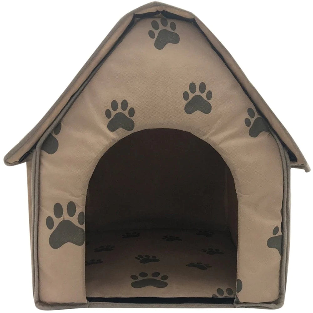 〖Hellobye〗Foldable Dog House Small Footprint Pet Bed Tent Cat Kennel Indoor Portable Trave Animals & Pet Supplies > Pet Supplies > Cat Supplies > Cat Beds Follure Clothing   