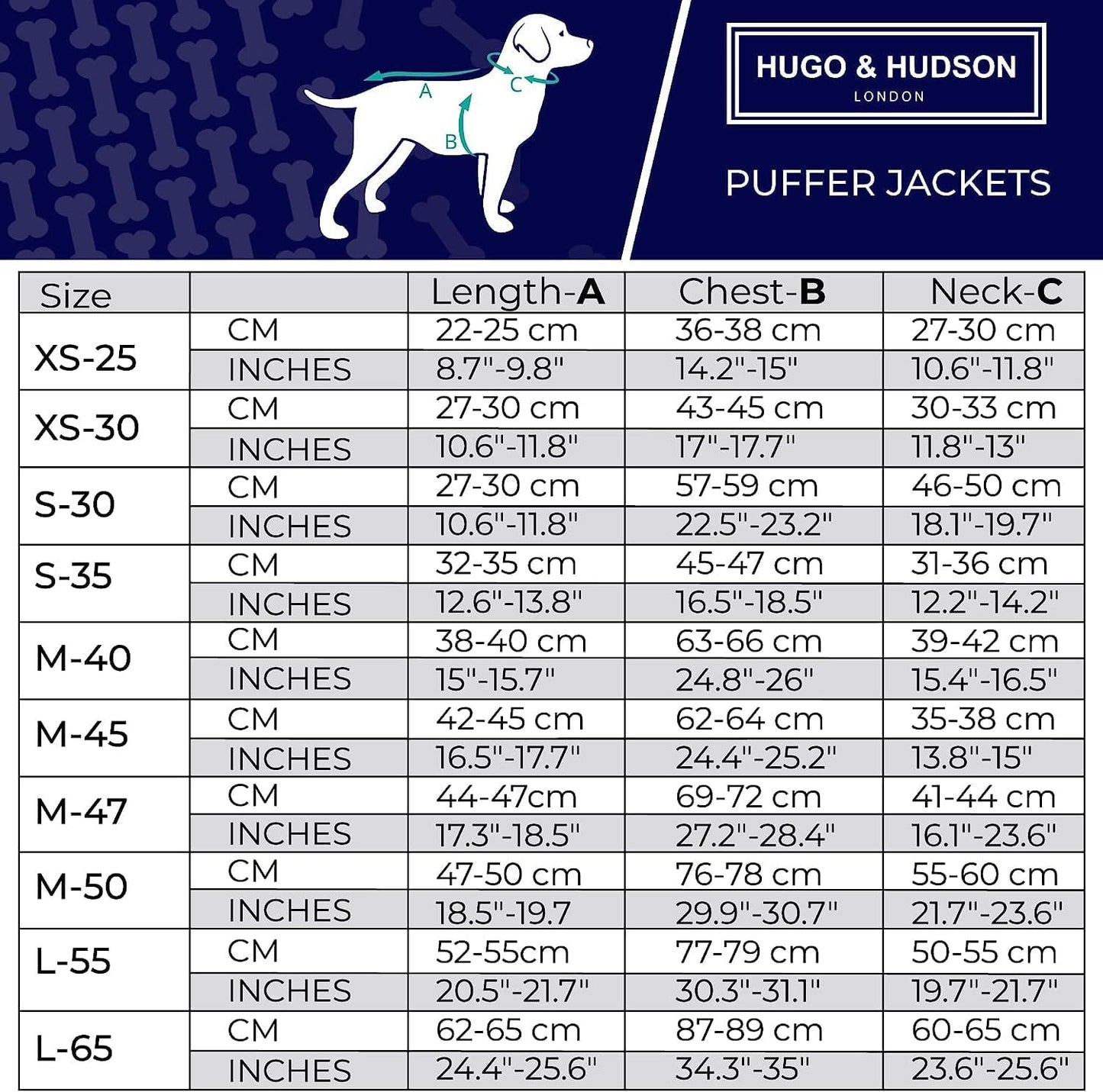 HUGO & HUDSON Dog Puffer Jacket Cold Weather Coats - Clothing & Accessories for Dogs Reversible Water Resistant Pet Coats with Collar Attachment Hole - Green & Navy - S35 Animals & Pet Supplies > Pet Supplies > Dog Supplies > Dog Apparel Hugo & Hudson   