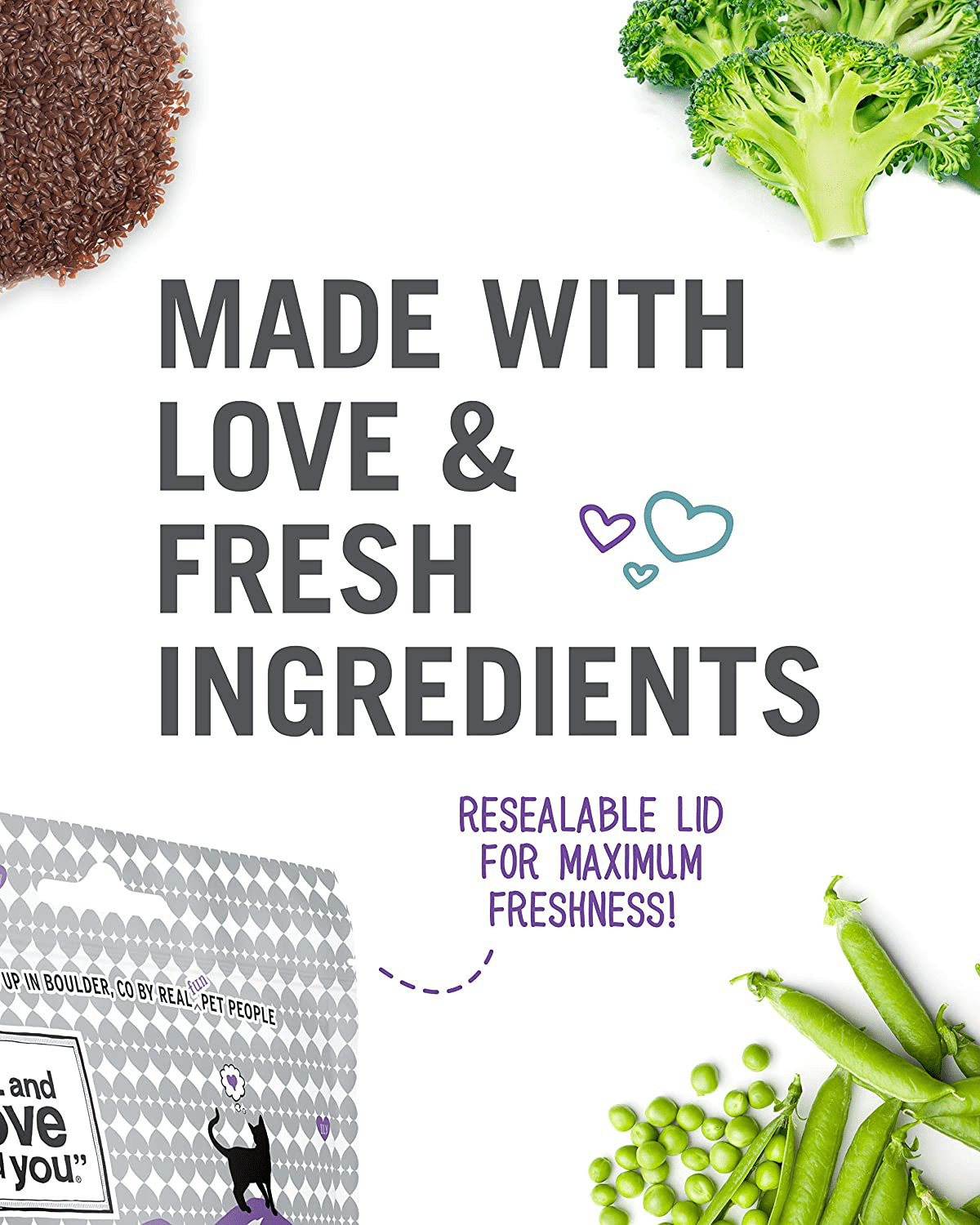 "I and Love and You" Hearties Calming and Coat Support Grain Free Cat Treats (Variety of Flavors for Hairball Control / Remedy + Calming) Animals & Pet Supplies > Pet Supplies > Cat Supplies > Cat Treats I AND LOVE AND YOU   