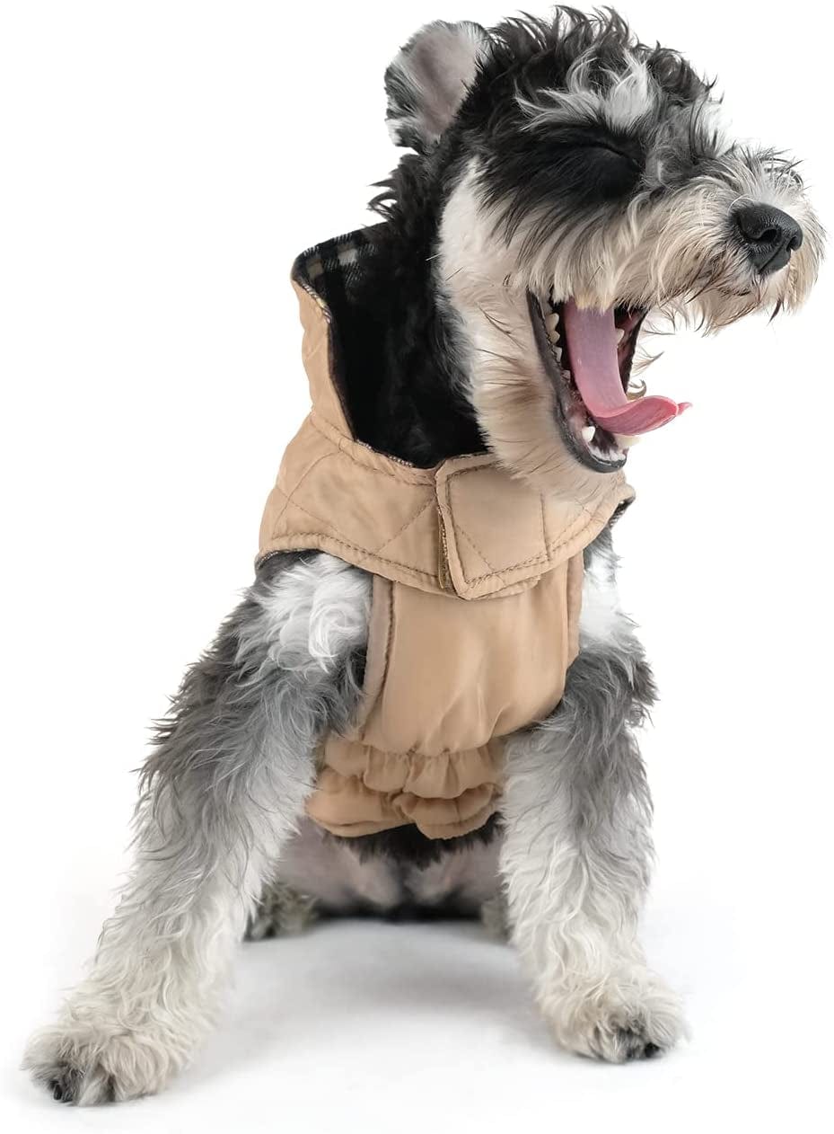 Innopet Dog Coat, Dog Jacket, Cold Weather Dog Coat, Premium Polyester Outer Layer with Cotton Fillings, Reversible Wear, Designed of Dogs, Best for Winter Season Animals & Pet Supplies > Pet Supplies > Dog Supplies > Dog Apparel InnoPet   