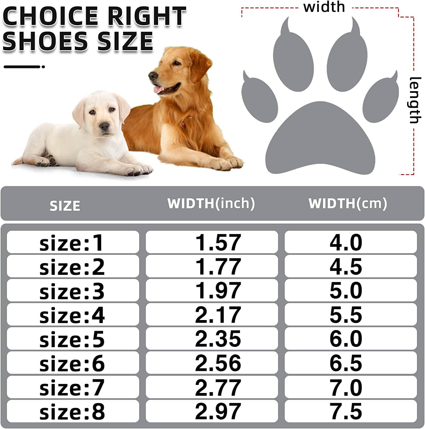 Juqiboom Non-Slip Dog Shoes for outside and Indoor, Rugged Anti- Slip Sole Dogs Boots with Adjustable Reflective Strips for Small Medium Large Dogs (Waterproof-Khaki, #6(Width 2.56 Inch) Pack of 4) Animals & Pet Supplies > Pet Supplies > Dog Supplies > Dog Apparel JUQIBOOM   