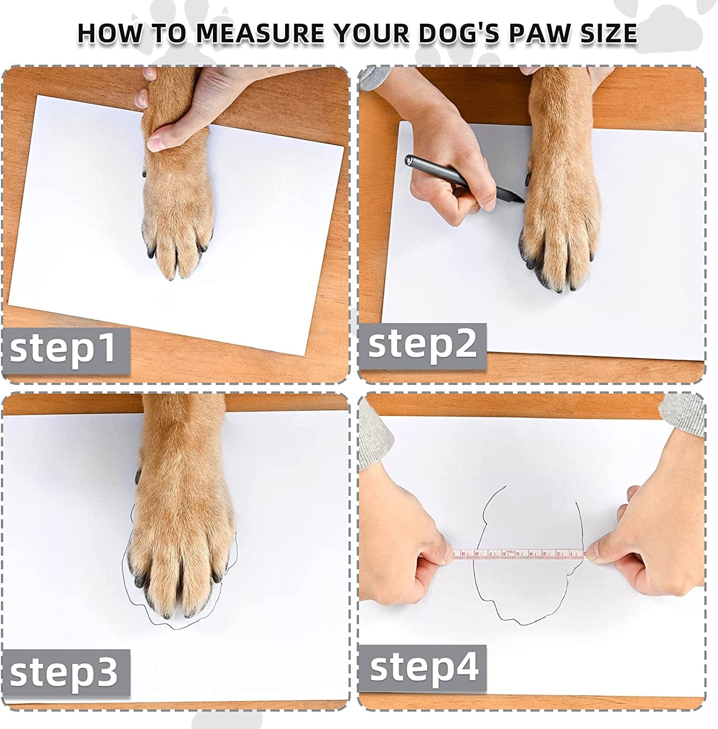 Juqiboom Non-Slip Dog Shoes for outside and Indoor, Rugged Anti- Slip Sole Dogs Boots with Adjustable Reflective Strips for Small Medium Large Dogs (Waterproof-Khaki, #6(Width 2.56 Inch) Pack of 4) Animals & Pet Supplies > Pet Supplies > Dog Supplies > Dog Apparel JUQIBOOM   