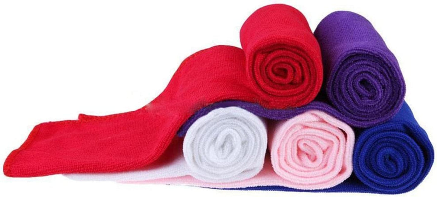 Klun 5Pcs Soft Fast Drying Pet Puppy Dog Cat Microfiber Bathrobe Towel Ultra-Absorbent Hand Towel (Random Color, 5Pcs) Animals & Pet Supplies > Pet Supplies > Dog Supplies > Dog Apparel kulunzhineng   