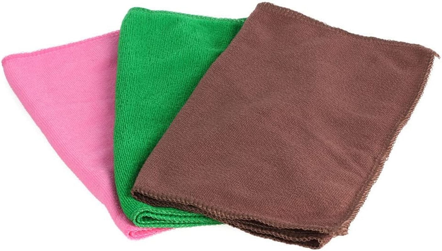 Klun 5Pcs Soft Fast Drying Pet Puppy Dog Cat Microfiber Bathrobe Towel Ultra-Absorbent Hand Towel (Random Color, 5Pcs) Animals & Pet Supplies > Pet Supplies > Dog Supplies > Dog Apparel kulunzhineng   