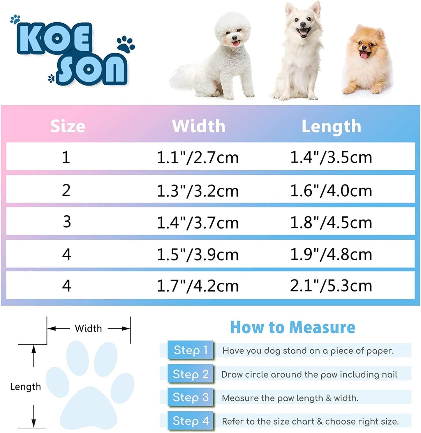 KOESON Small Dog Shoes, Puppy Breathable Dog Boots Anti-Slip Mesh Booties for Doggie with Reflecitve Zipper, Pet Shoes Year-Round Paw Protector with Adjustable Strap for Outdoor Activities Blue 3 Animals & Pet Supplies > Pet Supplies > Dog Supplies > Dog Apparel KOESON   