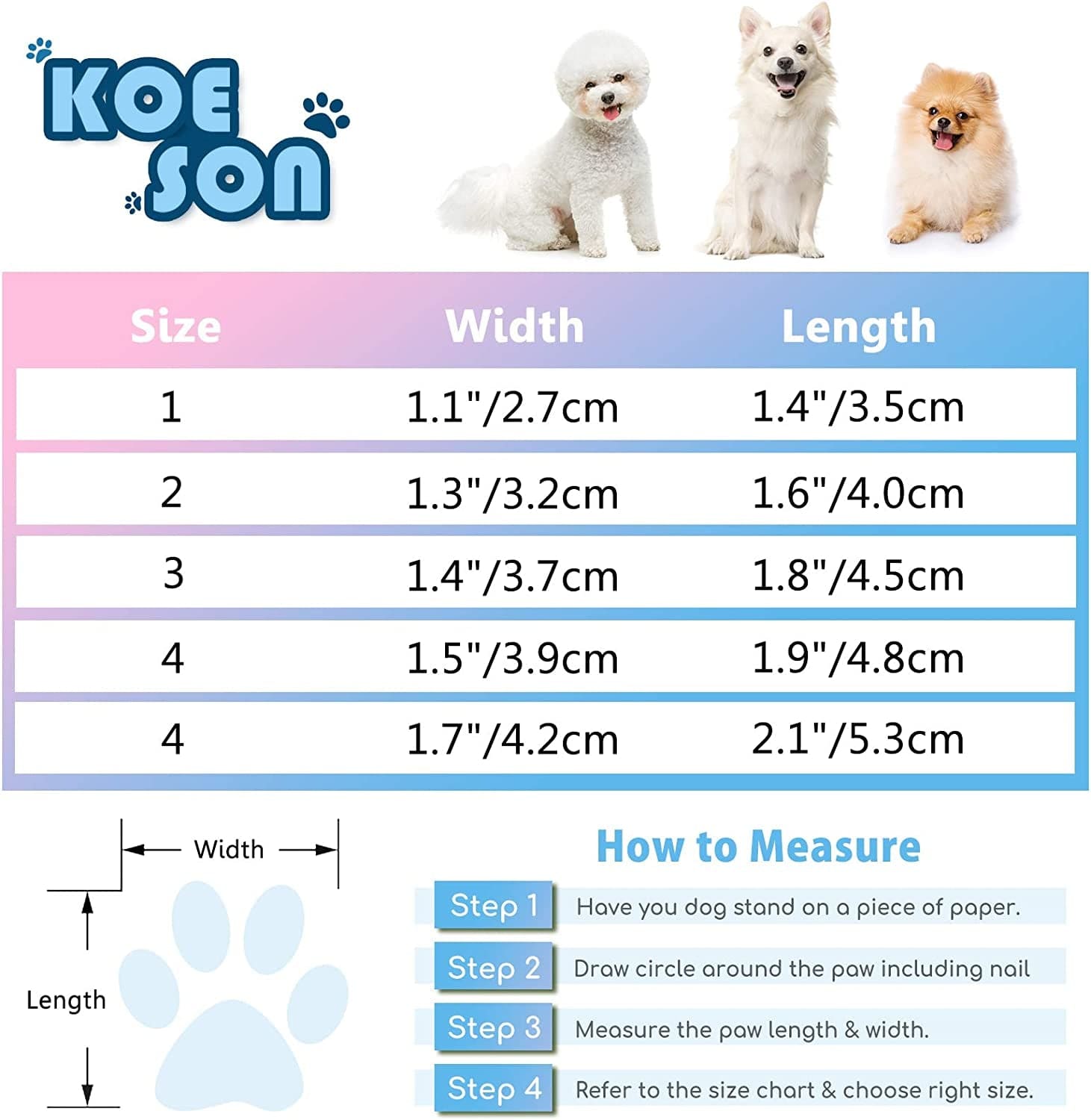 KOESON Small Dog Shoes, Puppy Breathable Dog Boots Anti-Slip Mesh Booties for Doggie with Reflecitve Zipper, Pet Shoes Year-Round Paw Protector with Adjustable Strap for Outdoor Activities Blue 3 Animals & Pet Supplies > Pet Supplies > Dog Supplies > Dog Apparel KOESON   
