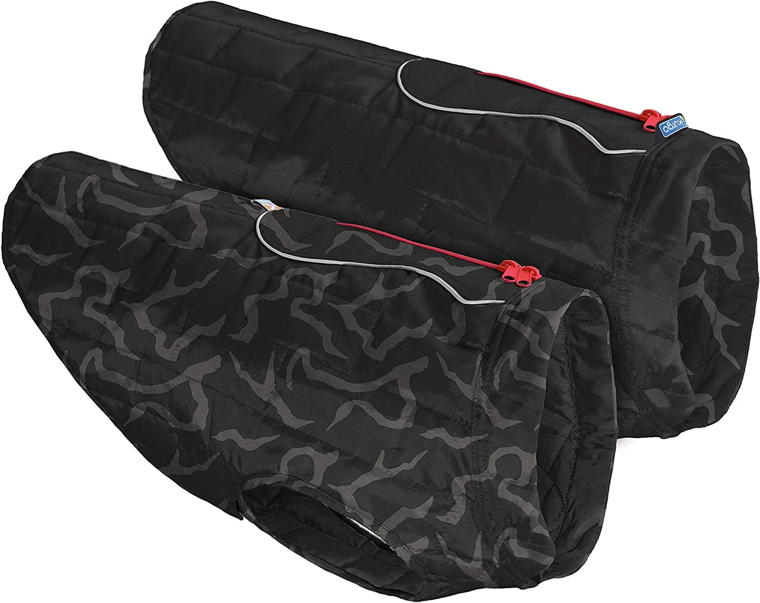 Kurgo Dog Jacket, Reversible Winter Jacket for Dogs, Pet Coat for Hiking, Water Resistant, Reflective, Lightweight, Wear with Harness, Athletic, Loft Jacket (Liberty Floral, XS) Animals & Pet Supplies > Pet Supplies > Dog Supplies > Dog Apparel Radio Systems Corporation River Run/Black Extra Large 