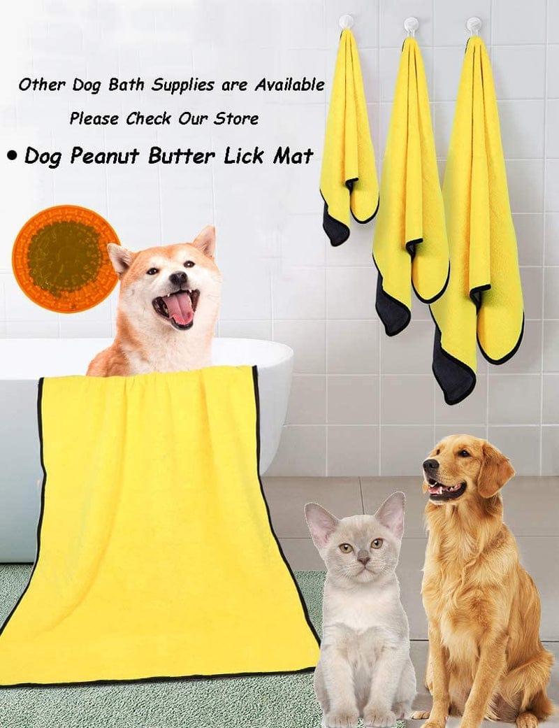 Pet Super Absorbent Towel Dog And Cat Bath Towel