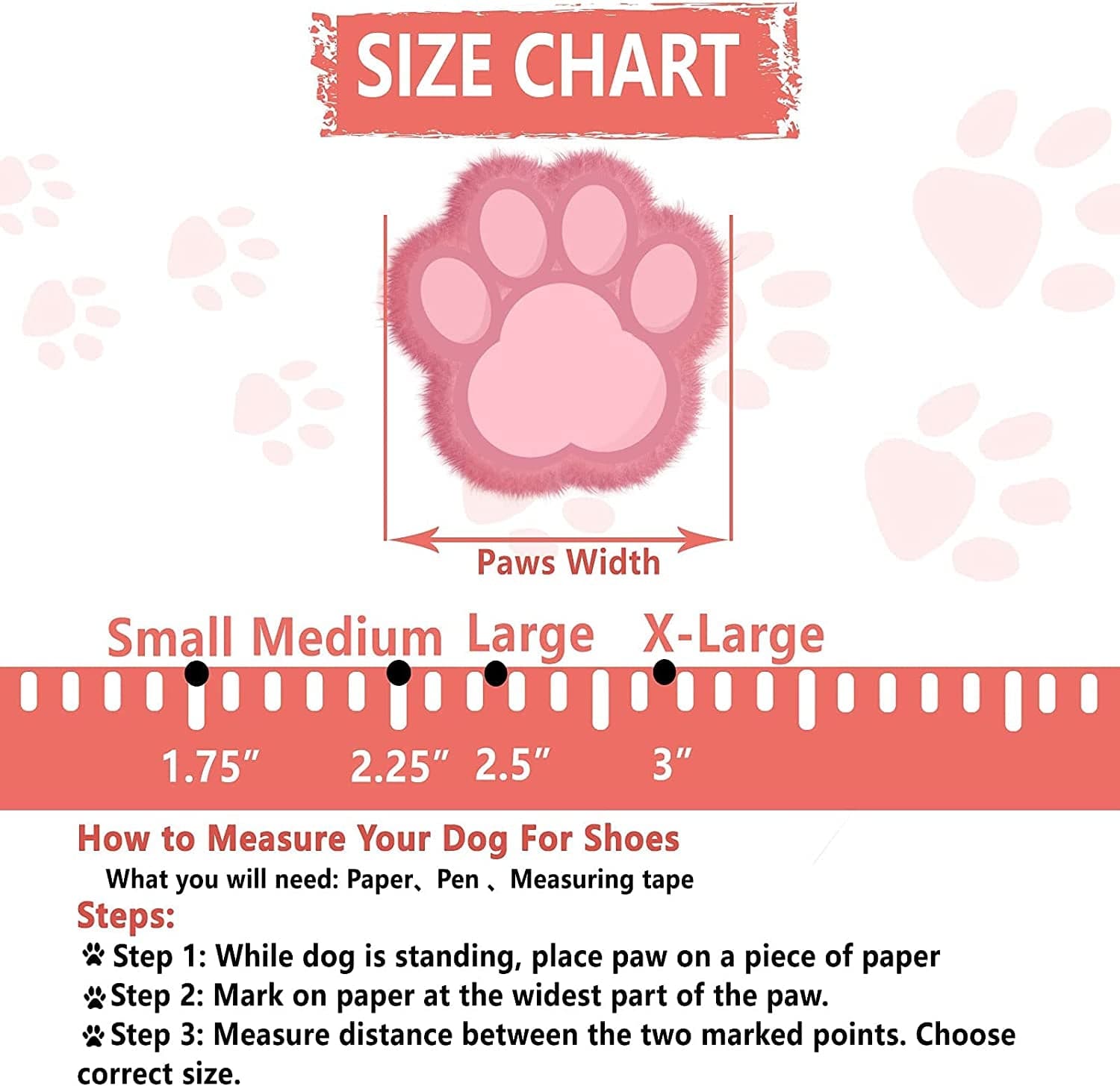 Kyeese 4Pcs Dog Boots Waterproof Anti-Slip Bottom Dog Shoes with Reflective Straps Adjustable Soft Lining Inside Animals & Pet Supplies > Pet Supplies > Dog Supplies > Dog Apparel kyeese   