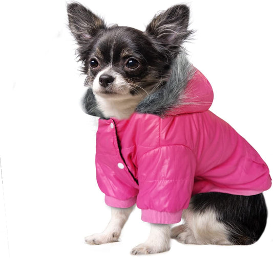 Fitwarm Soft Fleece Girl Dog Hoodie Dress Puppy Hooded Coat Thermal Ou –  KOL PET