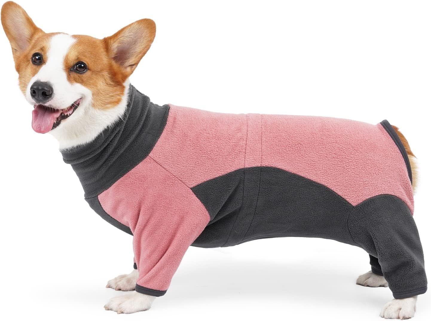 LIANZIMAU Fleece Dog Coat with Legs Warm Coats & Jackets for Dog Cold Weather Coats for Small Medium Large Pet Indoor & Outdoor Wear Animals & Pet Supplies > Pet Supplies > Dog Supplies > Dog Apparel LIANZIMAU   