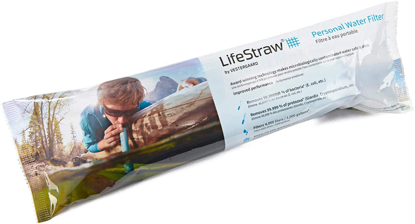Lifestraw Personal Water Filter for Hiking, Camping, Travel, and Emergency Preparedness Animals & Pet Supplies > Pet Supplies > Dog Supplies > Dog Apparel LifeStraw   