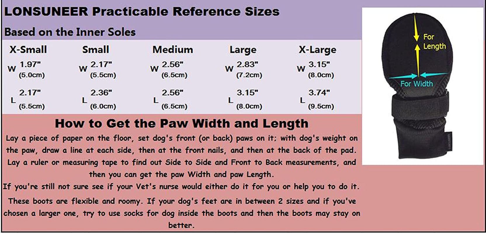 LONSUNEER Dog Boots Breathable Protect Paws Soft Nonslip Soles Set of 4 Size Large Color Red Animals & Pet Supplies > Pet Supplies > Dog Supplies > Dog Apparel Lifeful   