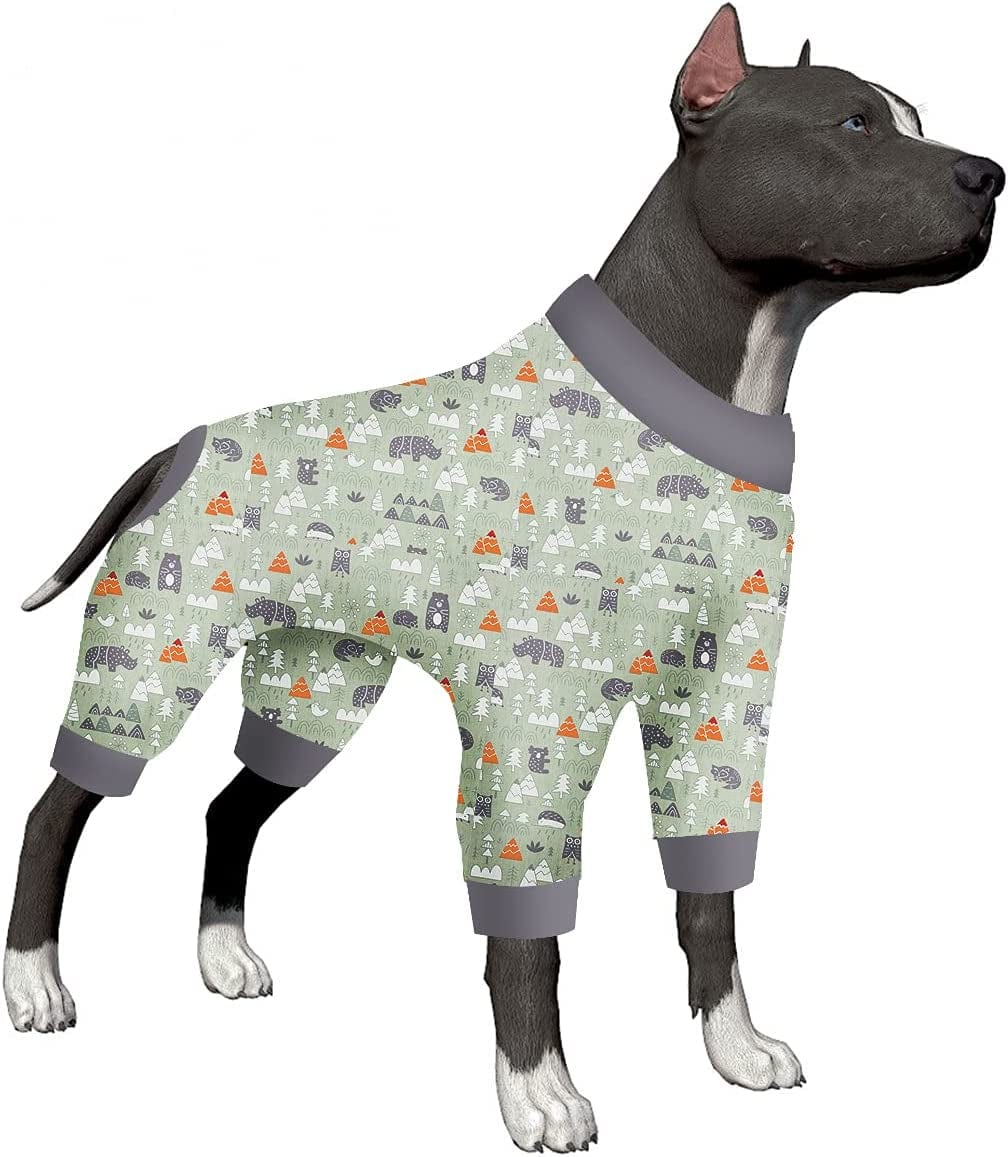 Thin & Comfortable Hair-resistant Matching Pajamas for Dog and
