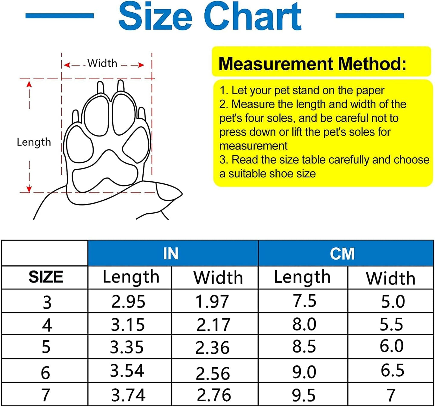 MAZORT Dog Shoes for Hot Pavement, Anti-Slip Breathable Dog Boots with Reflective & Adjustable Straps, Puppy Booties Paw Protectors for Medium Large Dogs, 4Pcs (6#, Blue) Animals & Pet Supplies > Pet Supplies > Dog Supplies > Dog Apparel MAZORT   