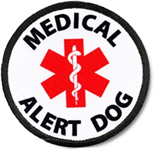 Medical Alert Not All Disabilities Are Visible Psychiatric Service Dog Vests/Harnesses Emblem Embroidered Fastener Hook & Loop Patch (Medical) Animals & Pet Supplies > Pet Supplies > Dog Supplies > Dog Apparel Minason Medical  