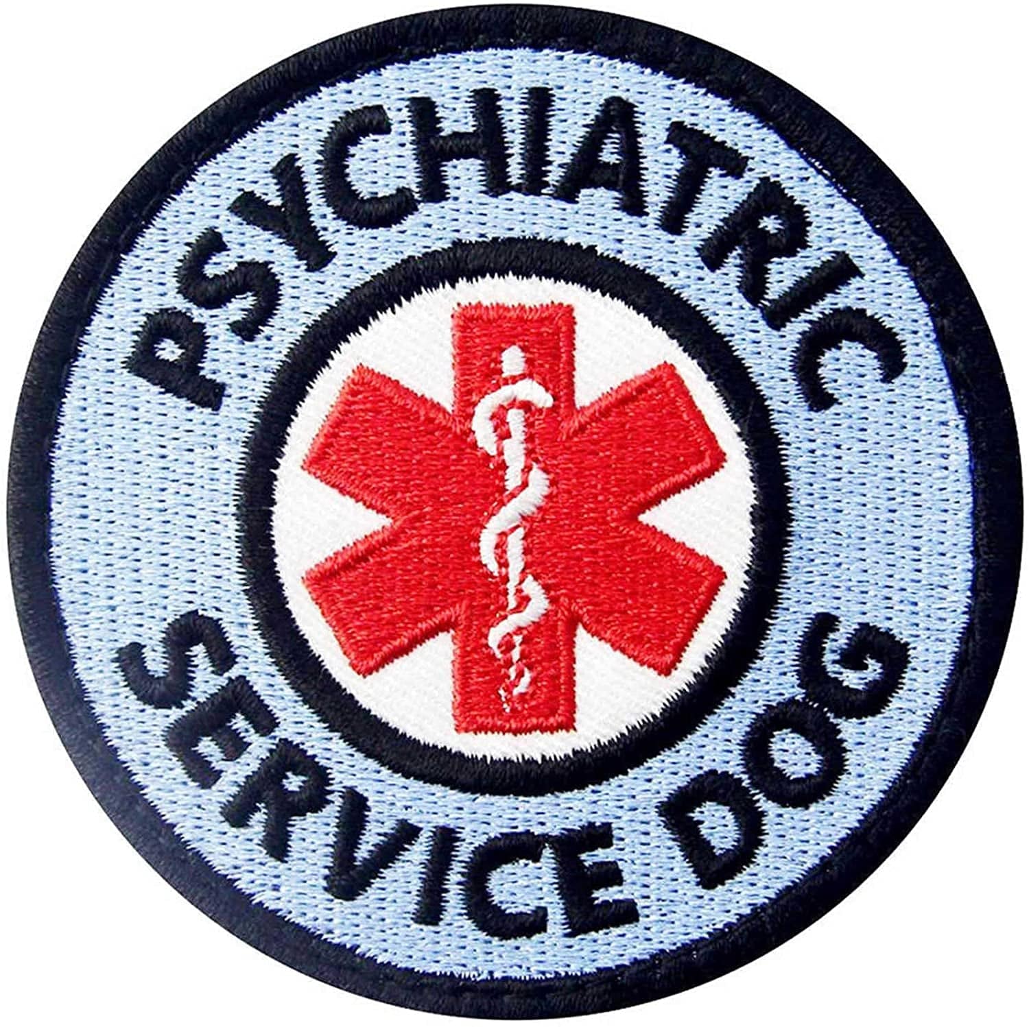 Metadiy Psychiatric Service Dog Patch, Working Dog Vest Patches, Do Not Pet Tactical Hook Loop Embroidery Patch (Psychiatric Patch), Golden, 8CM/ 3.12Inch Animals & Pet Supplies > Pet Supplies > Dog Supplies > Dog Apparel MetaDIY   