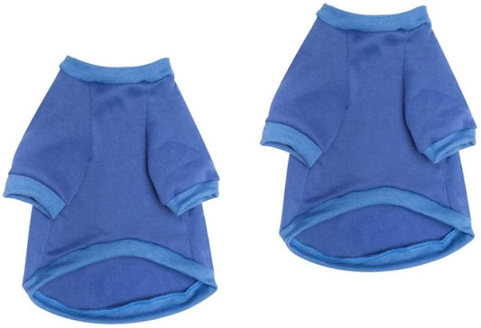 Mipcase 2Pcs Coat Pet Weather Keeping Small Coats Fashion Pig Dog Cat Jacket Sweatshirt Cold Outfit for L Dogs Adorable and Guinea Warmth Winter Thickened Rabbit Cozy Apparel Vest Dark Animals & Pet Supplies > Pet Supplies > Dog Supplies > Dog Apparel Mipcase   