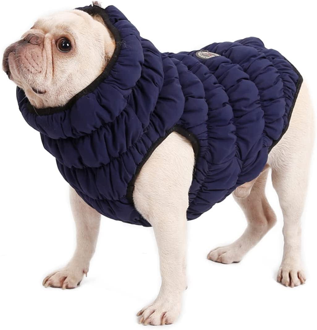 Mipcase Winter Dog Caterpillar Apparel Padded and Vest Blue Cats Pet Elastic Jacket Coat L Cold for Small Windproof Dogs Weather Side Puppy Double Warm Green Clothes Size Animals & Pet Supplies > Pet Supplies > Dog Supplies > Dog Apparel Mipcase   