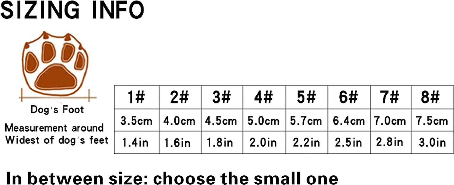 MOKCCI Truelove Dog Boots Waterproof Dog Shoes with Reflective Straps for Small Medium Large Animals & Pet Supplies > Pet Supplies > Dog Supplies > Dog Apparel MOKCCI   