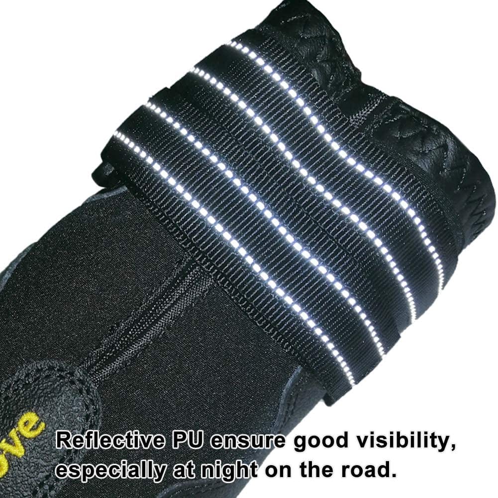 MOKCCI Truelove Dog Boots Waterproof Dog Shoes with Reflective Straps for Small Medium Large Animals & Pet Supplies > Pet Supplies > Dog Supplies > Dog Apparel MOKCCI   