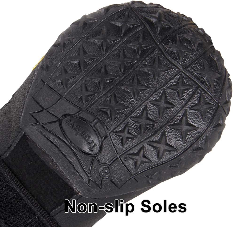 MOKCCI Truelove Dog Boots Waterproof Dog Shoes with Reflective Straps for Small Medium Large Animals & Pet Supplies > Pet Supplies > Dog Supplies > Dog Apparel MOKCCI   