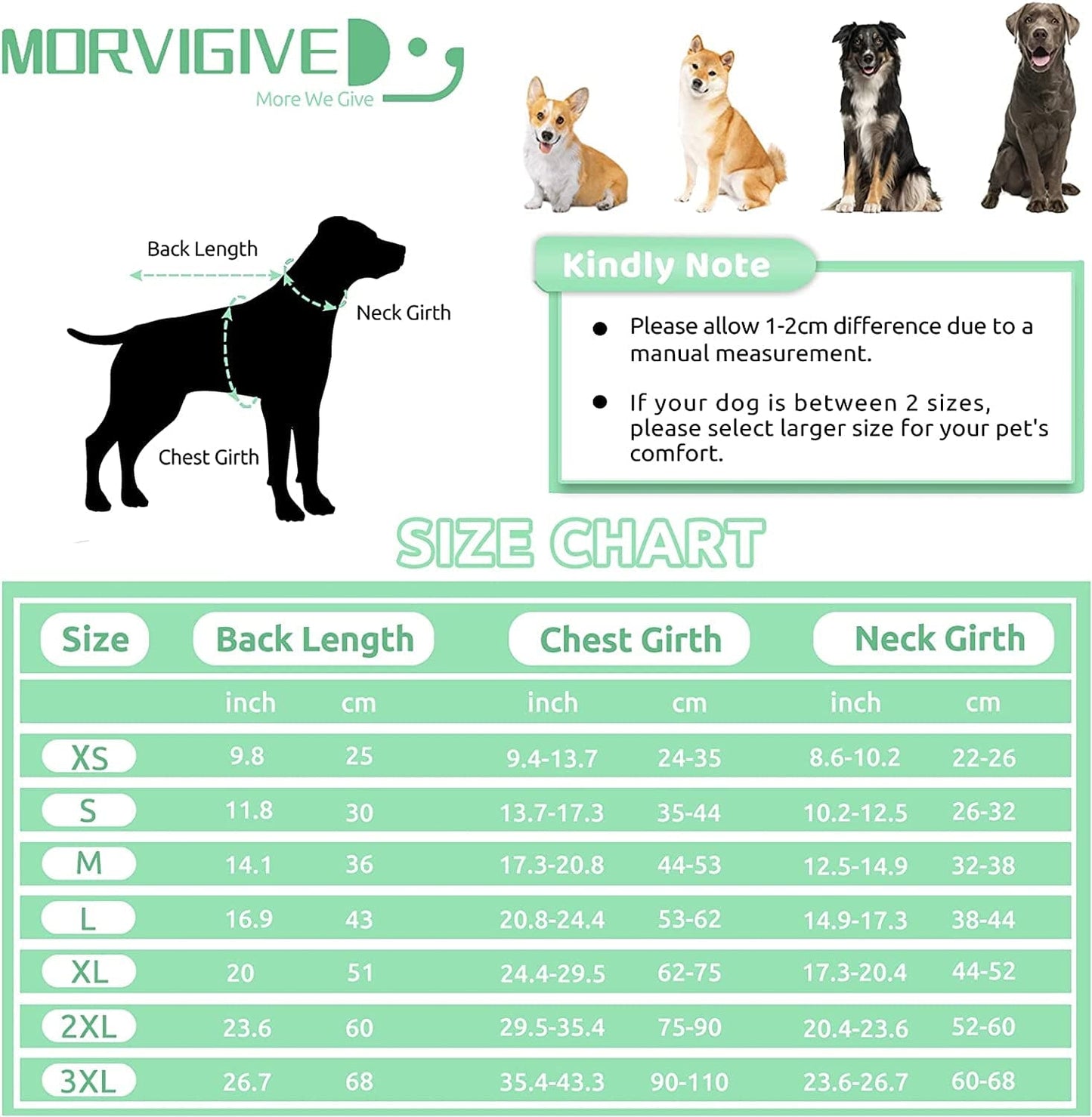 MORVIGIVE Reversible Plaid Winter Dog Coats, Waterproof British Style Puppy Snow Jacket with Harness Hole High Collar, Windproof Cold Weather Dog Vest Warm Pet Apparel for Small Medium Large Dogs Animals & Pet Supplies > Pet Supplies > Dog Supplies > Dog Apparel MORVIGIVE   