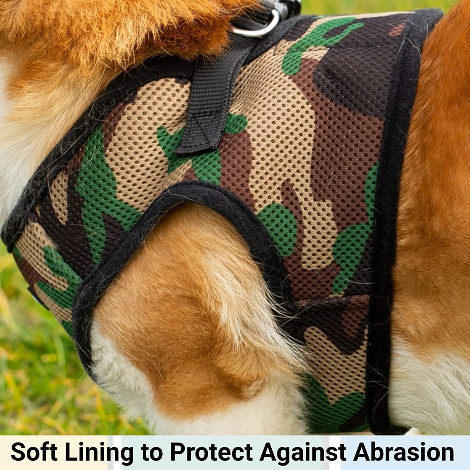 Mr. Peanut'S Puptrek Small Dog/Cat Soft Mesh Step in Harness Vest (Extra Small, Camo) Animals & Pet Supplies > Pet Supplies > Dog Supplies > Dog Apparel Mr. Peanut's   