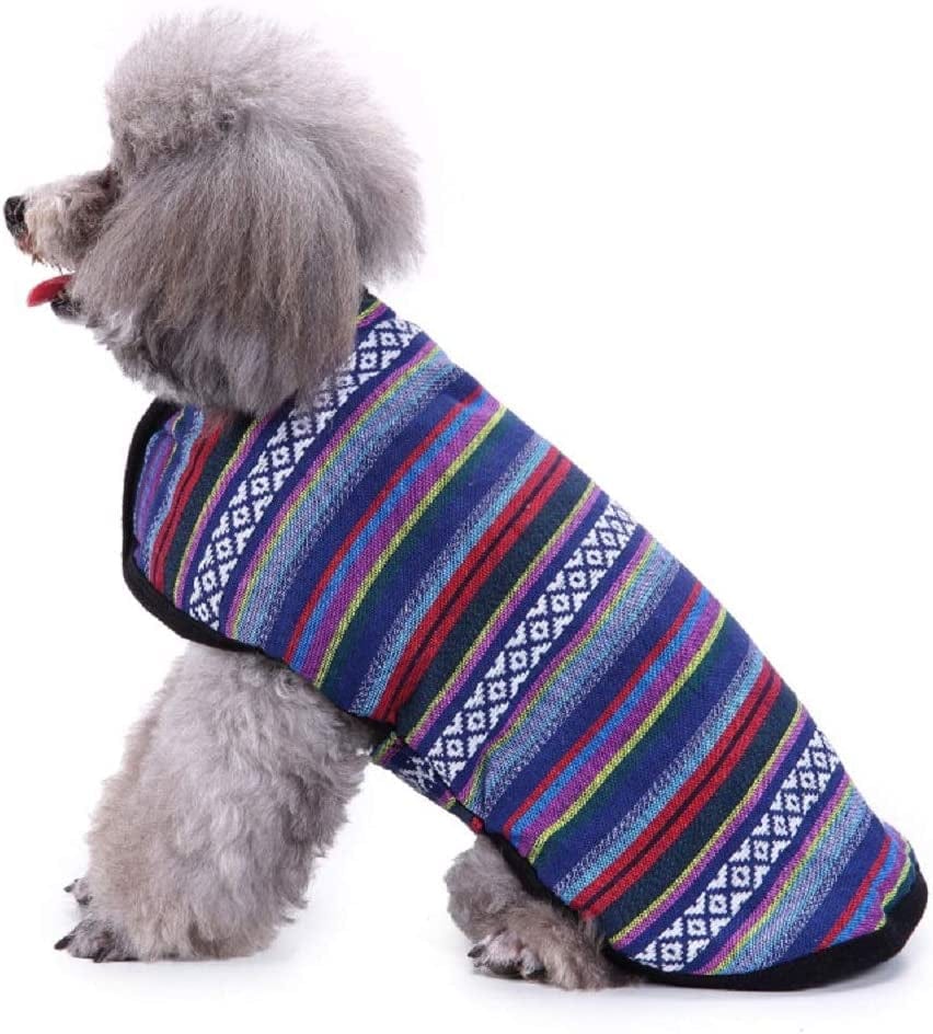 Nesutoraito Cat Dog Poncho Sweater for Small Medium Large Dogs Female Male Fleece Jacket Warm Coat Pet Apparel Costume Animals & Pet Supplies > Pet Supplies > Dog Supplies > Dog Apparel Nesutoraito   