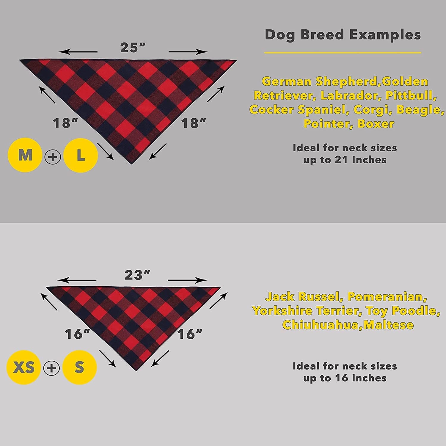 Odi Style Buffalo Plaid Dog Bandana 4 Pack - Cotton Bandanas Handkerchiefs Scarfs Triangle Bibs Accessories for Small Medium Large Dogs Puppies Pets, Black and White, Red, Green, Blue and Navy Blue Animals & Pet Supplies > Pet Supplies > Dog Supplies > Dog Apparel Odi Style   